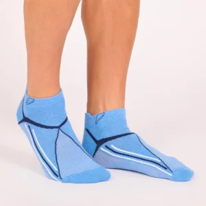 Soquete De Algodón Y Lycra Con Puño Anti-Roce