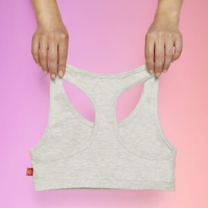 Top Deportivo De Algodón y Lycra De Niña