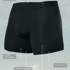 Bóxer De Hombre Sin Costuras Pack x2