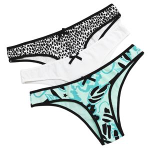 Vedetina De Algodón Estampada Pack x3