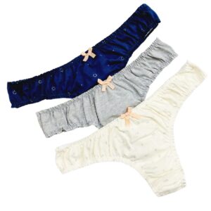 Cola Less Fruncida De Algodón Pack x3