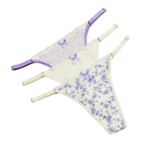 Less Regulable De Algodón Estampada Pack x3
