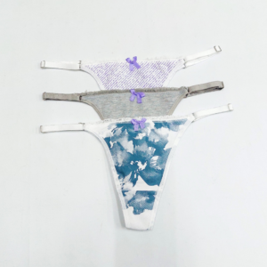 Less Regulable De Algodón Estampada Pack x3
