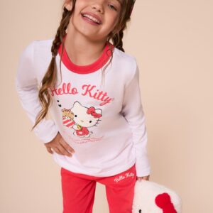 Conjunto Manga Larga "Hello Kitty And Friends"