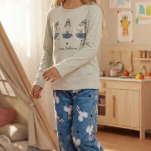 Pijama Largo De Nena Prima Ballerina "Talles 10-16"