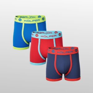 Bóxer Liso de Niños Pack x3 "Talles 4-10"