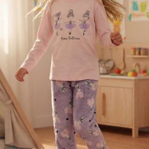 Pijama Largo De Nena Prima Ballerina "Talles 4-8"