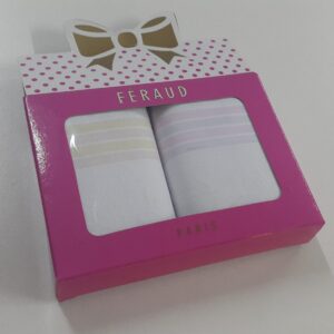 Pañuelos De Dama Lisos Pack x2