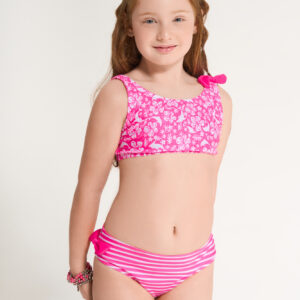 Bikini De Nena Con Detalle De Moñitos