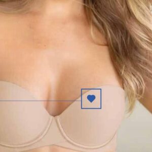 Corpiño Strap Less Una Pieza