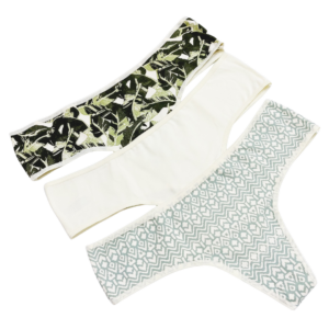 Culotte Less De Algodón Estampada Pack x3