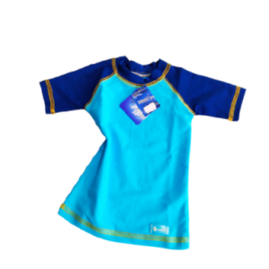 Remera UV Combinada Manga Corta