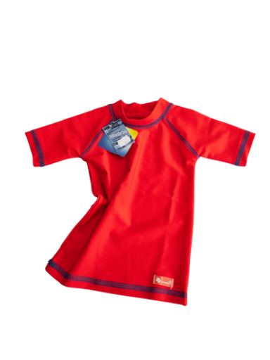 Remera UV Lisa Manga Corta