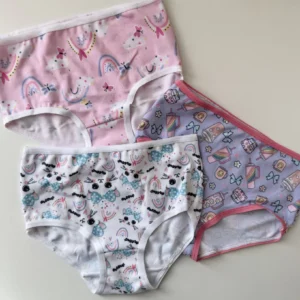 Bombachas De Nena Estampadas De Modal Soft Pack x3 "Talles 10 Al 14"